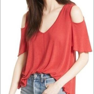 🌟FREE PEOPLE COLD SHOULDER SHIRT🌟